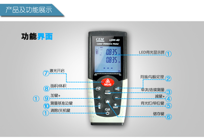 正規(guī)授權(quán)-華盛昌LDM-40 LDM-40 ldm-70